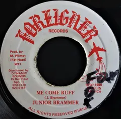 Junior Brammer – Me Come Ruff (Vinyl, 7")