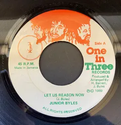 Junior Byles – Let Us Reason Now (Vinyl, 7")