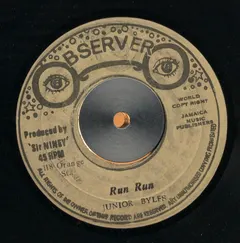Junior Byles – Run Run (Vinyl, 7")