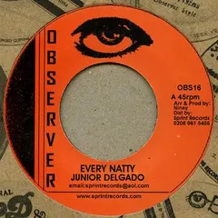 Junior Delgado – Every Natty (Vinyl, 7")
