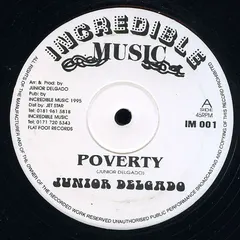 Junior Delgado – Poverty (Vinyl, 12")