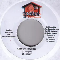 Junior Kelly – Keep On Pushing (Vinyl, 7")