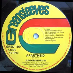 Junior Murvin – Apartheid (Vinyl, 12")