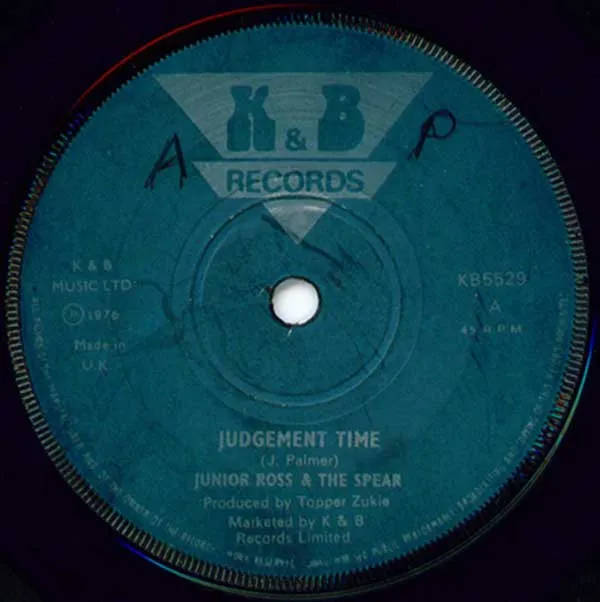 Junior Ross & The Spears – Judgement Time / Version
