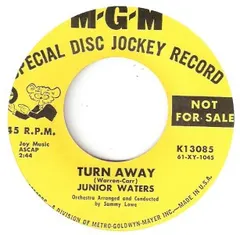 Junior Waters – Turn Away (Vinyl, 7")