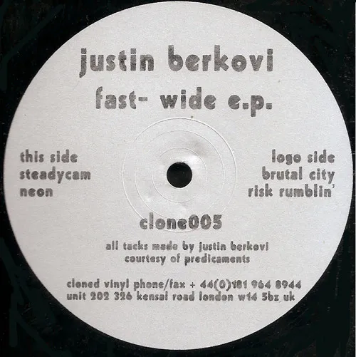 Justin Berkovi – Fast- Wide E.P.