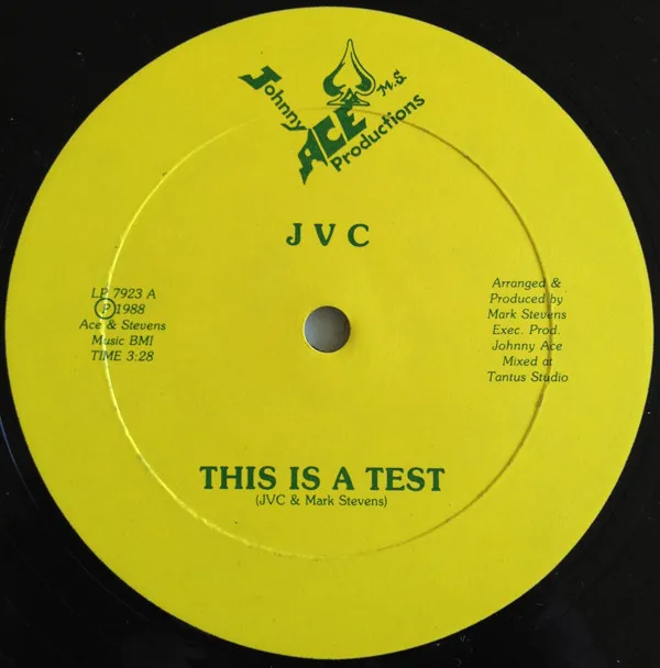 JVC (3) – This Is A Test / Speech