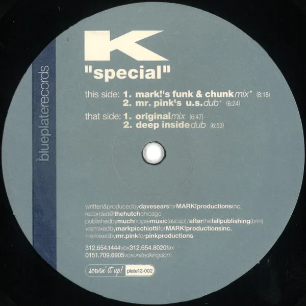 K (4) – Special