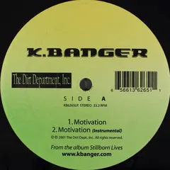 K.Banger* – Motivation (Vinyl, 12")