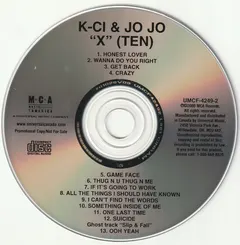 K-Ci & JoJo – X (Ten) (CD, Album)