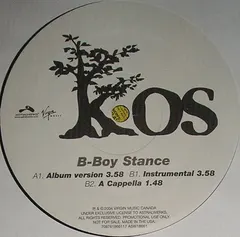 K-OS – B-Boy Stance (Vinyl, 12")