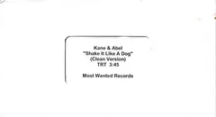 Kane & Abel – Shake It Like A Dog (Clean Version) (VHS, Promo)