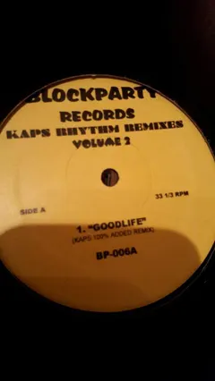 Kaps (2) – Kaps Rhythm Remixes Volume 2 (Vinyl, 12")