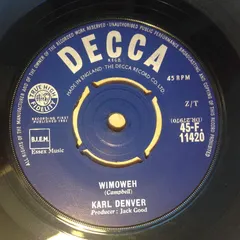 Karl Denver Decca – Wimoweh (Vinyl, 7")