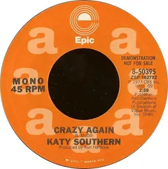 Katy Southern – Crazy Again (Vinyl, 7")