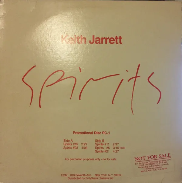Keith Jarrett – Spirits
