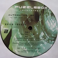 Keith Tucker – Automaton EP (Vinyl, 12")