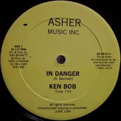 Ken Bob – In Danger (Vinyl, 12")