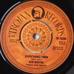 Ken Boothe – Everything I Own (Vinyl, 7")