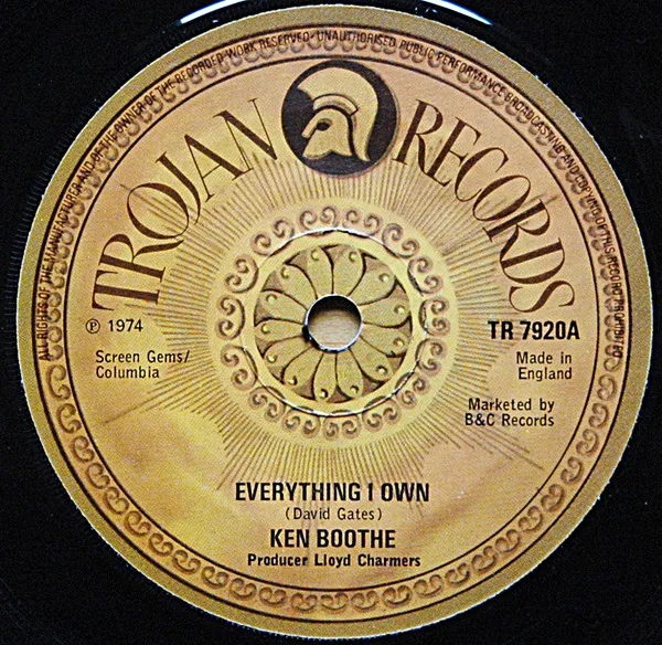 Ken Boothe – Everything I Own