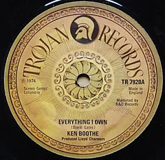 Ken Boothe – Everything I Own (Vinyl, 7")