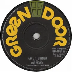 Ken Boothe Green Door – Have I Sinned (Vinyl, 7")