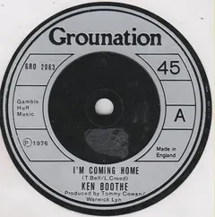 Ken Boothe – I'm Coming Home (Vinyl, 7")