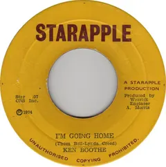 Ken Boothe – I'm Going Home (Vinyl, 7")