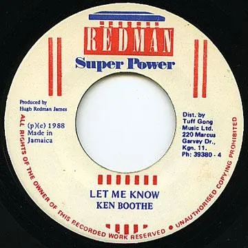 Ken Boothe – Let Me Know
