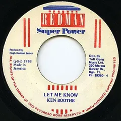 Ken Boothe – Let Me Know (Vinyl, 7")