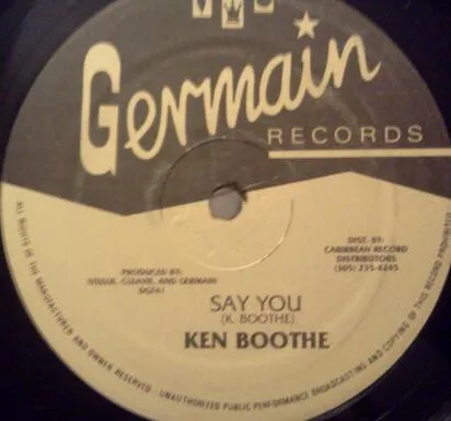 Ken Boothe – Say You