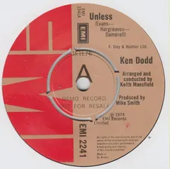 Ken Dodd – Unless (Vinyl, 7")