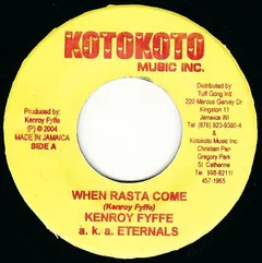 Kenroy Fyffe – When Rasta Come (Vinyl, 7")