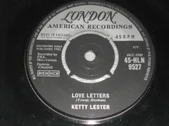 Ketty Lester – Love Letters (Vinyl, 7")
