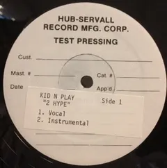 Kid 'N' Play Select Records – 2 Hype (Vinyl, 12")