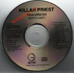 Killah Priest – Heavy Mental (CD, Advance)
