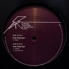 Kirk Degiorgio – Mass (Vinyl, 12")