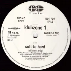 Klubzone 1 – Soft To Hard (Vinyl, 12")
