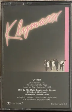 Klymaxx MCA Records – Klymaxx (Cassette, Album)