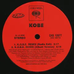 Kobe* – K.O.B.E. Remix (Vinyl, 12")