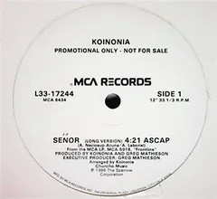 Koinonia – Señor (Vinyl, 12")