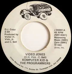 Komputer Kid And The Programmers (2) – Video Jones (Vinyl, 7")