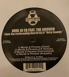 Kool DJ EQ* – Words & Phrases / International Data Spitter (Vinyl, 12")