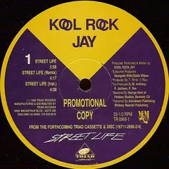 Kool Rock Jay – Street Life (Vinyl, 12")