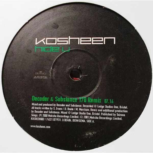 Kosheen – Hide U (Decoder & Substance Remixes)