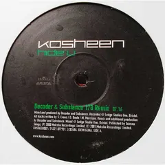 Kosheen – Hide U (Decoder & Substance Remixes) (Vinyl, 12")