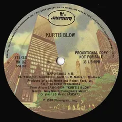 Kurtis Blow – Hard Times (Vinyl, 12")