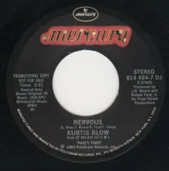 Kurtis Blow – Nervous (Vinyl, 7")