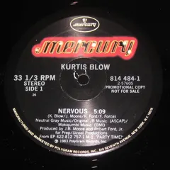 Kurtis Blow – Nervous (Vinyl, 12")