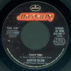 Kurtis Blow – Party Time (Vinyl, 7")